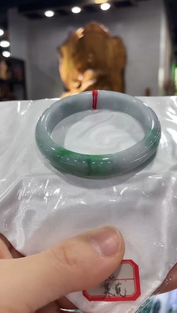 未镶嵌手镯翡翠123，57-58