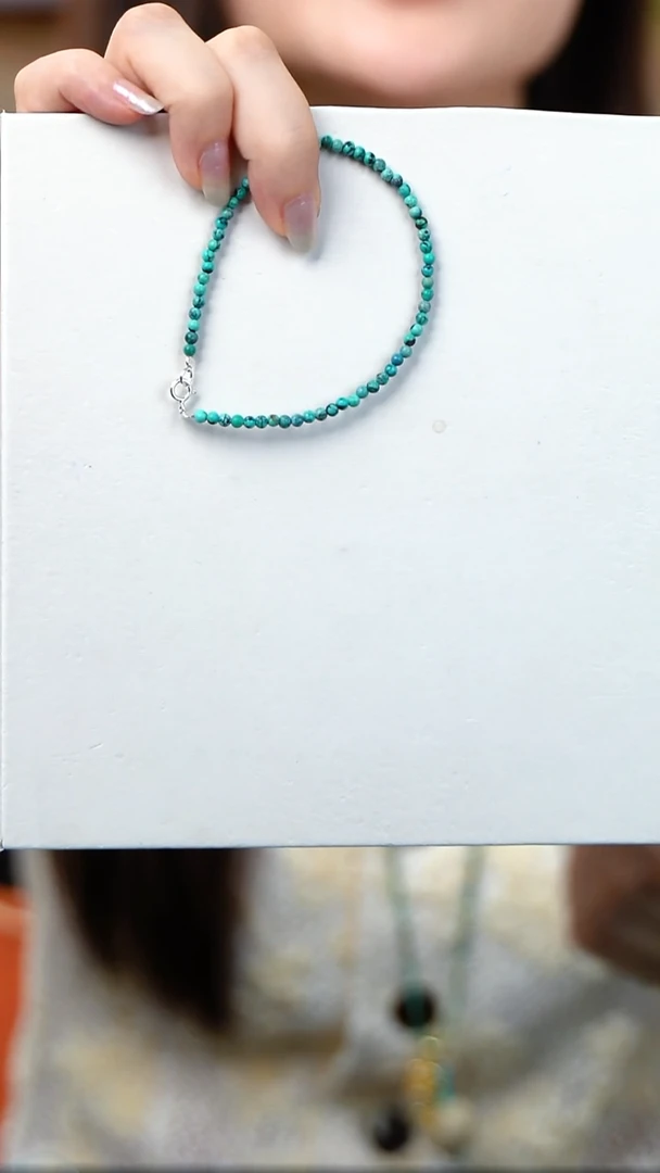 玛瑙/玉髓手串未镶嵌手绿松串