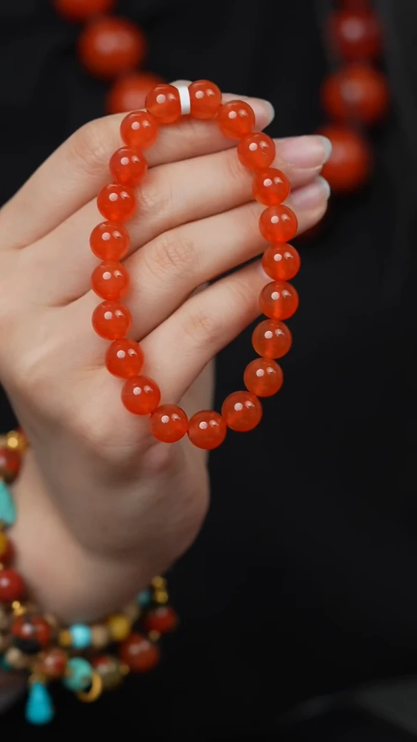 未镶嵌X77（多样性发一件）南红玛瑙单圈