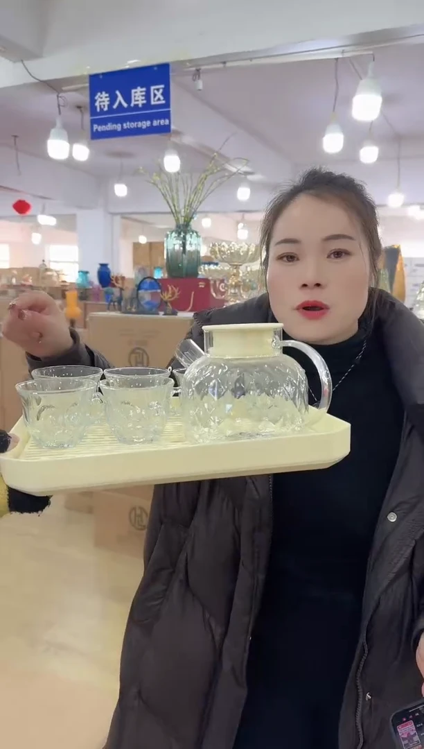 【闪购商品】琉璃迪喜花器-s-早23