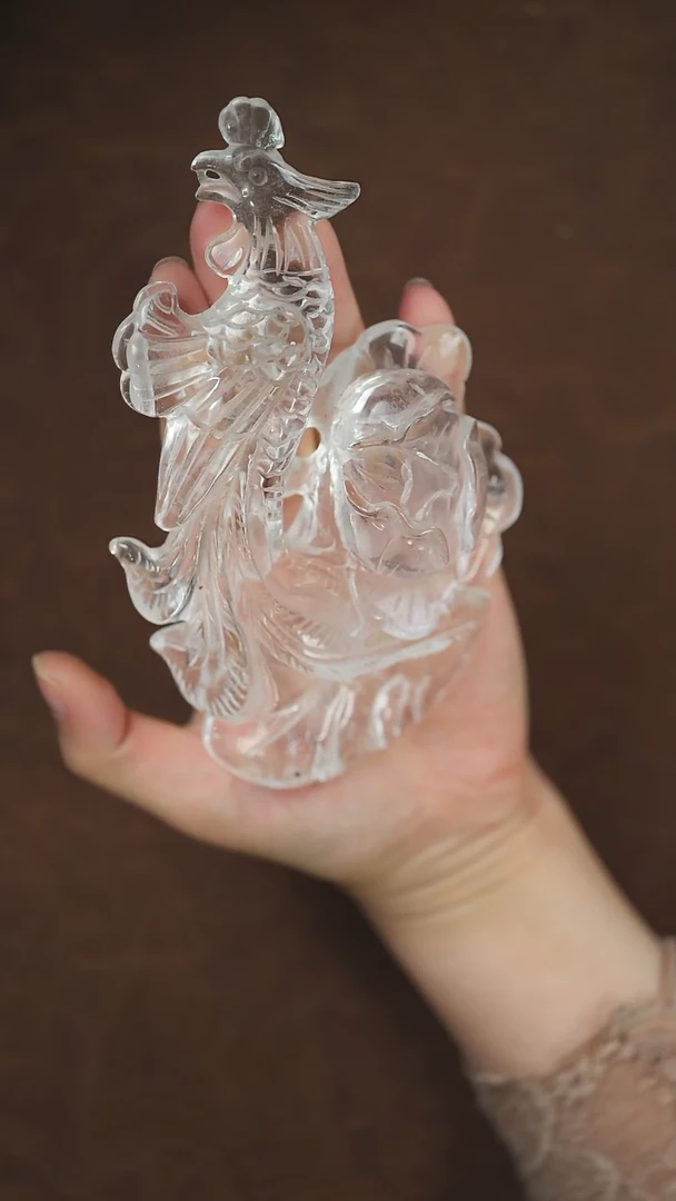 【闪购商品】水晶摆件未镶嵌凤凰