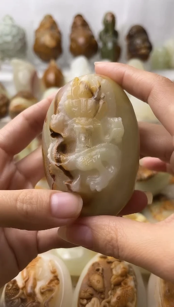 石材方解石棉纹正常不退换龙微瑕