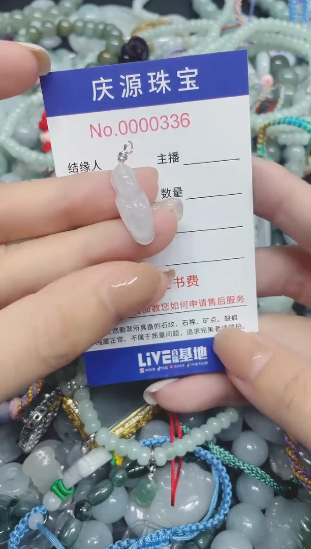 翡翠未镶嵌颈饰293