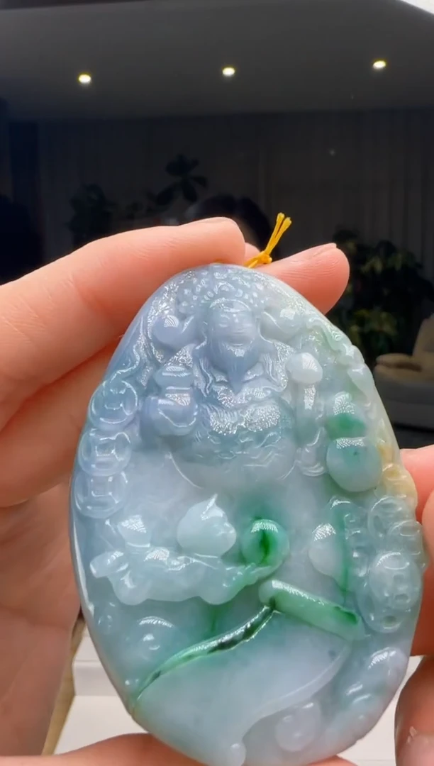 【闪购商品】翡翠吊坠(不含链)未镶嵌DY@@960Q3J13309