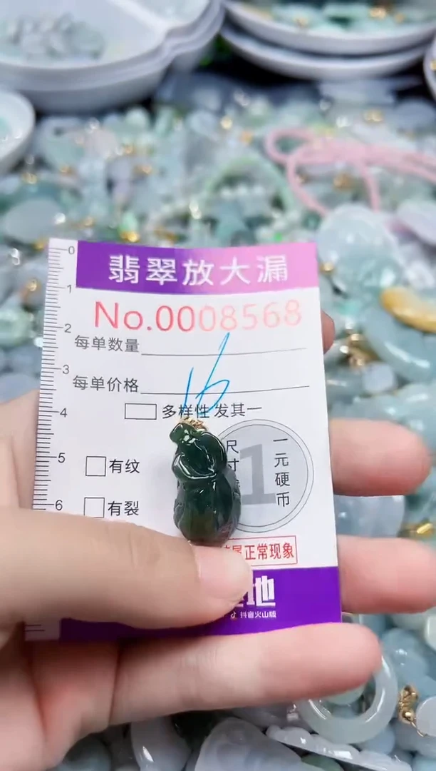 颈饰未镶嵌翡翠8568