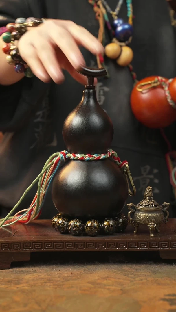 505大漆一物一拍记葫堂出品【不带手串】