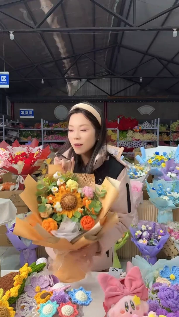 非遗手工花束，孤品清仓！！