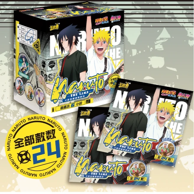 卡游《火影忍者-常规款系列》第三弹马口铁徽章收藏盲盒【直播代拆】