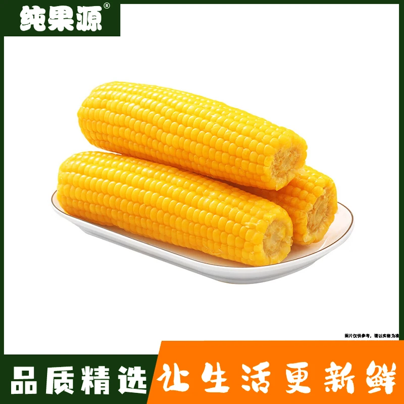 【纯果源小时达】粘玉米（裸装）【三根装/毛重约1.4-1.5斤】黄糯玉米白糯玉米内蒙古自治区