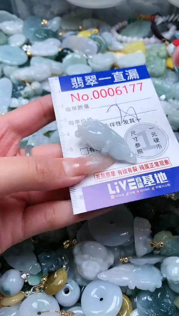 【闪购商品】翡翠吊坠(不含链)未镶嵌6177