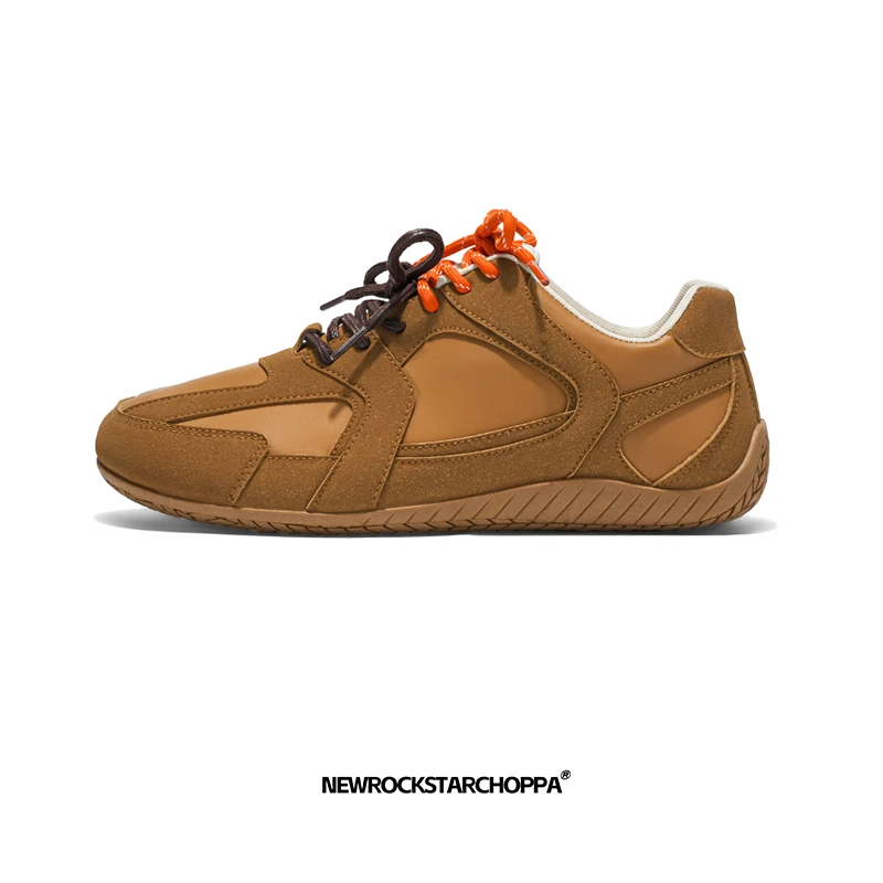 NewRockStarChoppa春夏透气德训鞋休闲增高潮流厚底板鞋百搭鞋子