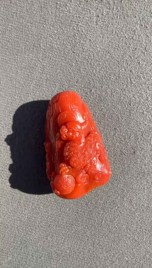 未镶嵌珠串南红玛瑙原矿无优化2号大水沟雕件W