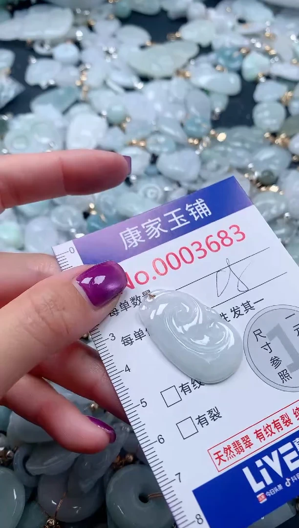 颈饰未镶嵌翡翠3683