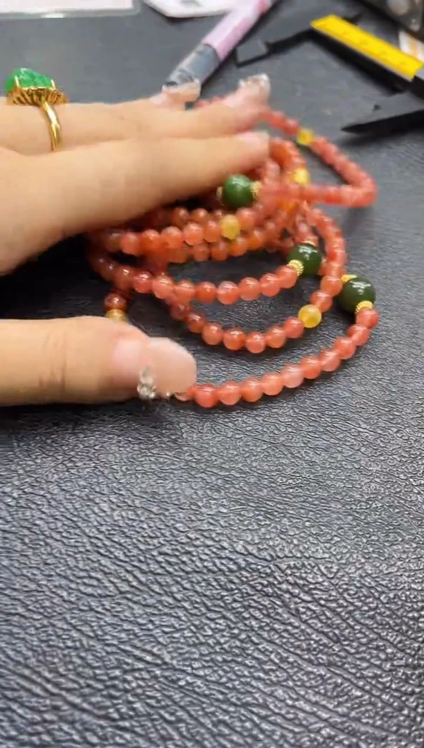 【闪购商品】南红玛瑙手链未镶嵌0095455169多样性发一