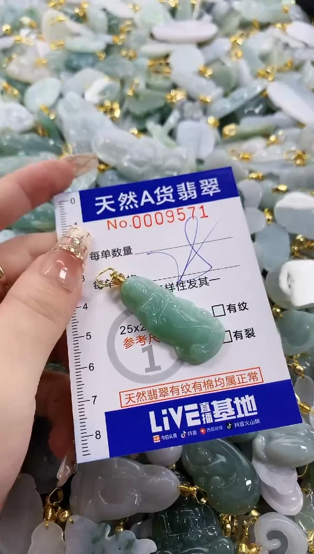 颈饰未镶嵌翡翠天然A货翡翠