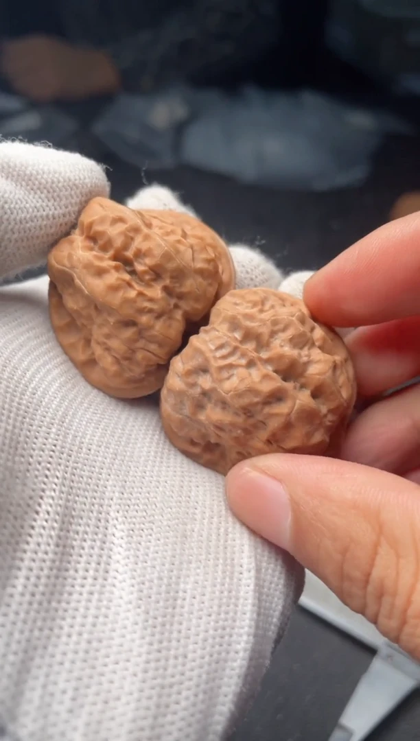 把件文玩核桃a31 蛤蟆头37尺