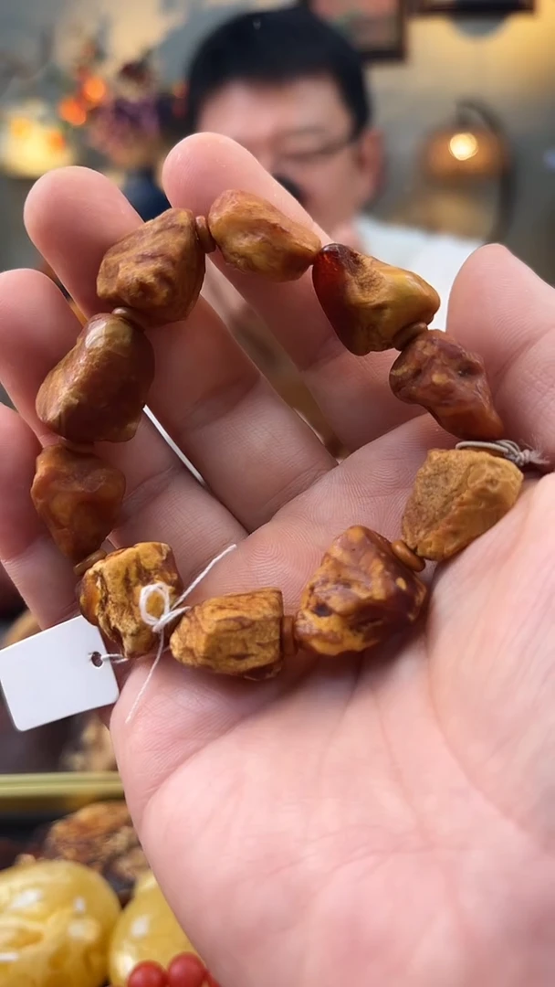 未镶嵌琥珀手串手串