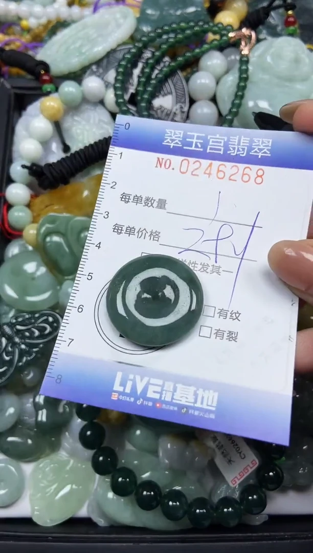 颈饰未镶嵌翡翠闪购C0246268
