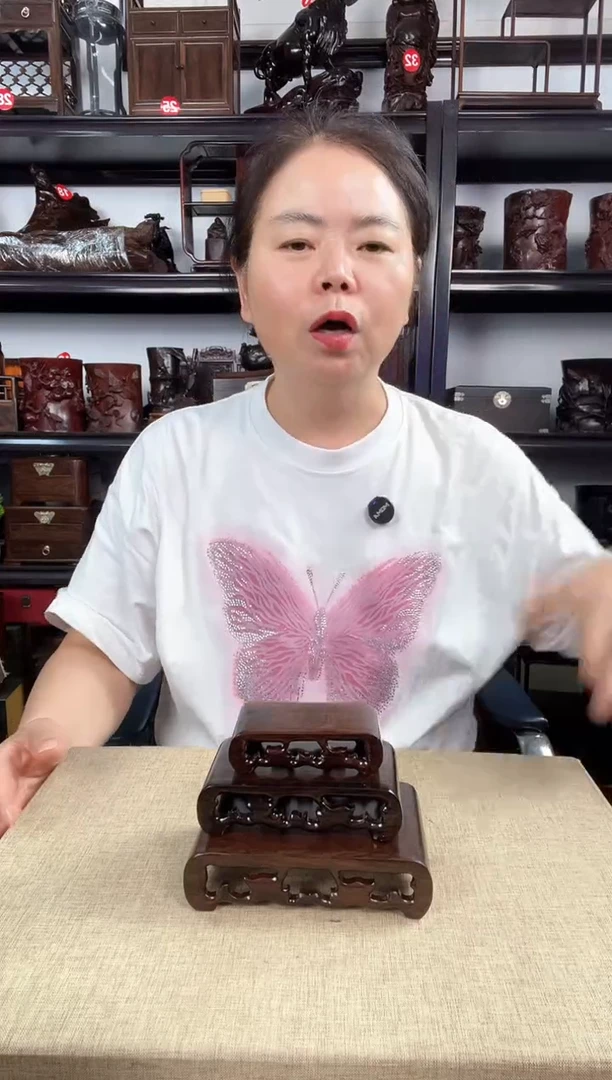 木双龙书卷一套老李红木工艺品