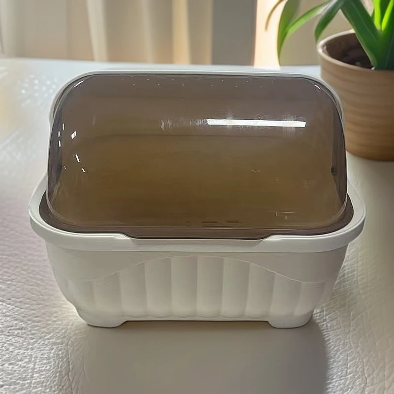 防尘台式可沥水免安装厨房置物架碗筷收纳盒