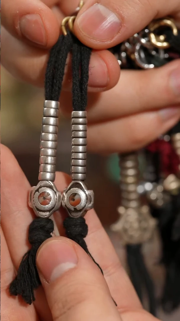 把件柏香籽/百香籽  老  海红镶嵌计数器