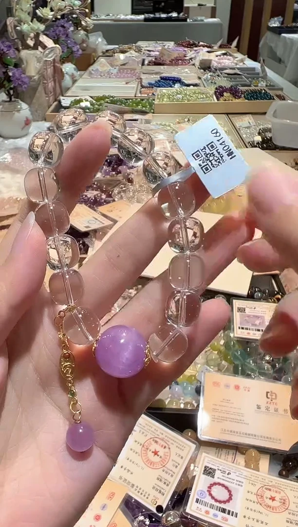 水晶手串未镶嵌手串