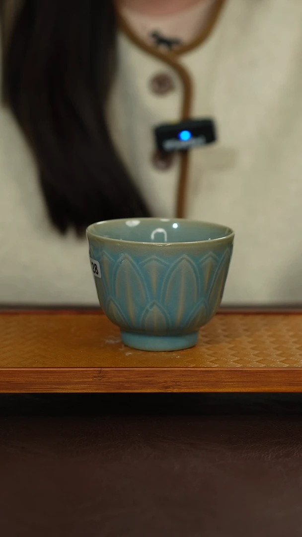 摆件陶原矿原釉汝宋汝瓷