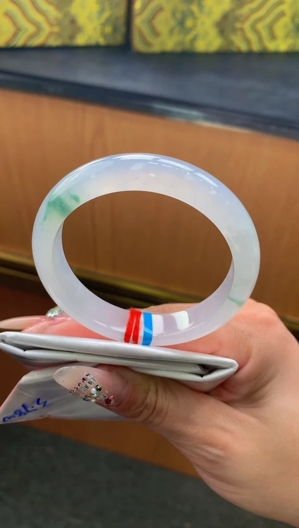 未镶嵌手镯翡翠-F127-正圈52.7