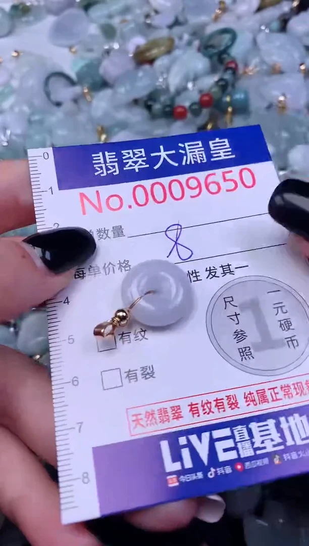 颈饰未镶嵌翡翠9650