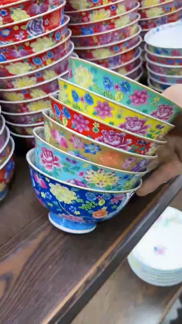 【闪购商品】瓷片5英寸饭碗6个景德镇陶瓷