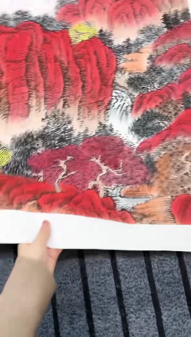 精品国画山水作品
