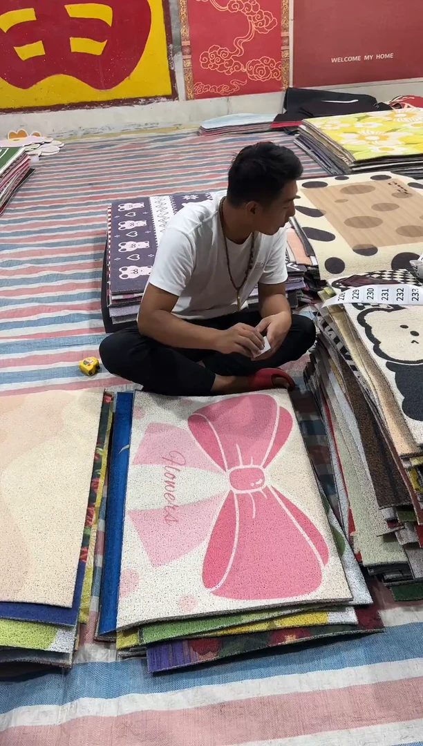 不退不换丝圈瑕疵地毯50*80cm227