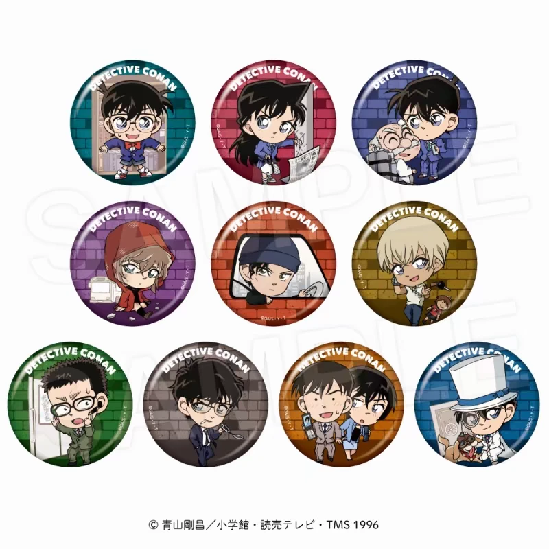 【焦糖】名侦探柯南月台/修车/探头吧唧 盲盒（默认代拆）