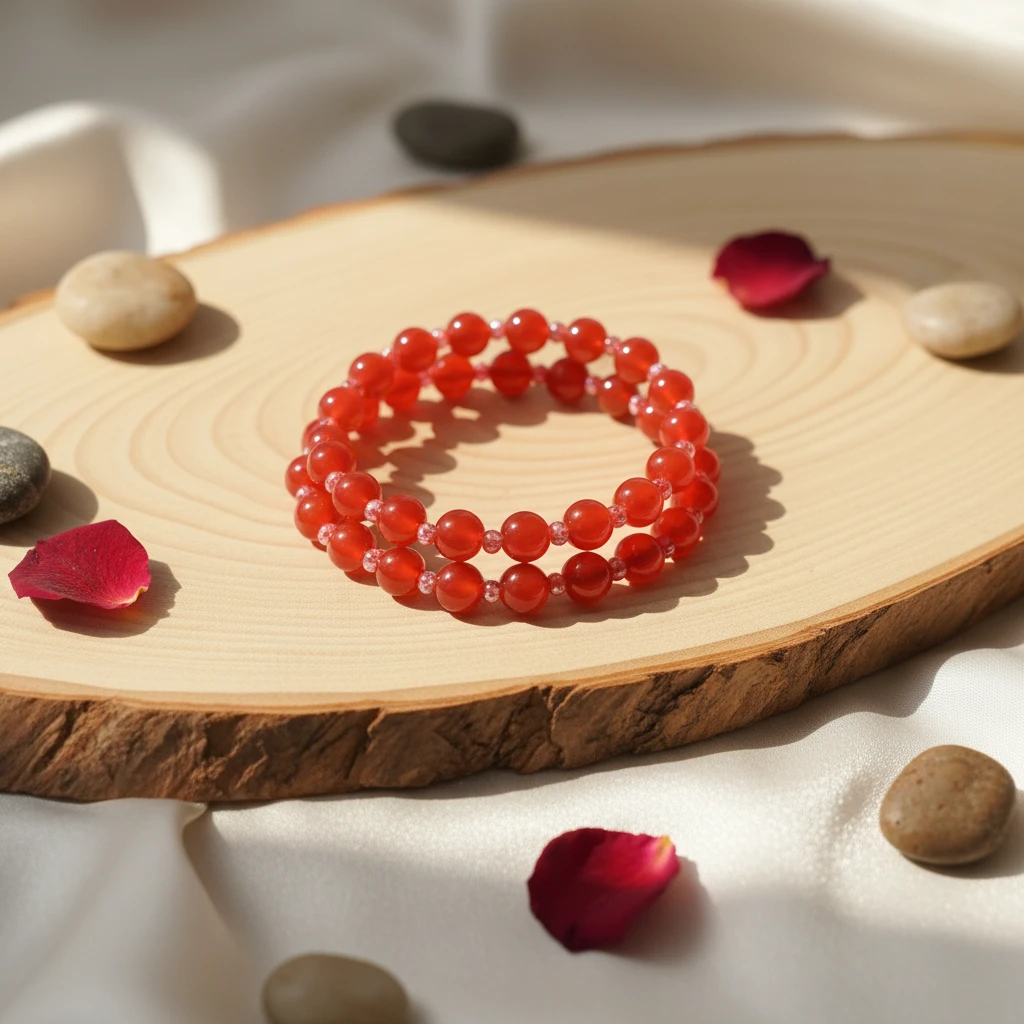 3000 精品（绿+红）手串wm3000（无礼盒）