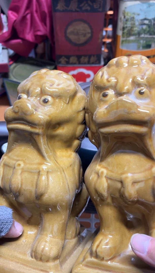 手工艺品琉璃幽****。摆件