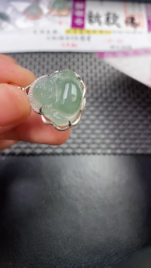 翡翠银S925镶嵌颈饰哥*。·