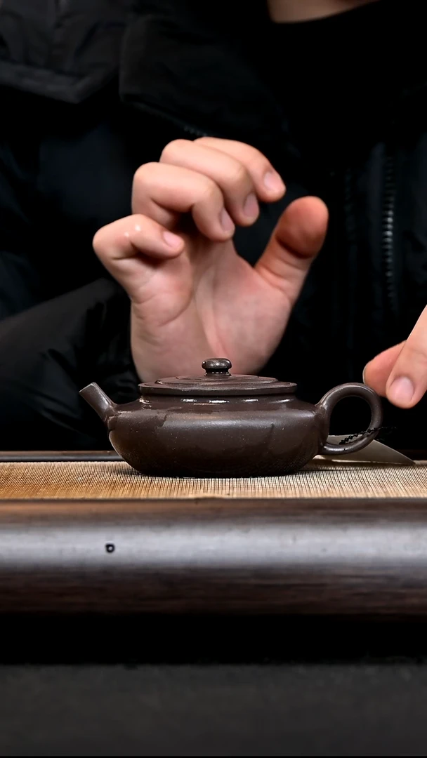 【闪购商品】紫砂茶壶EF16387 云兮 紫泥