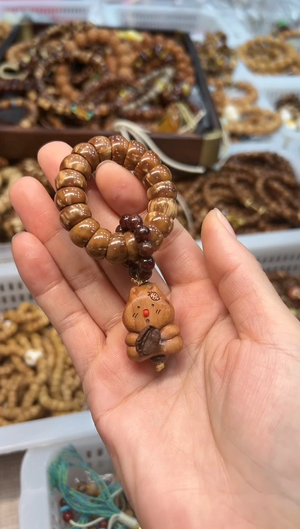 吊坠紫金鼠卡11.5mm左右金饭碗 设计款 手捻