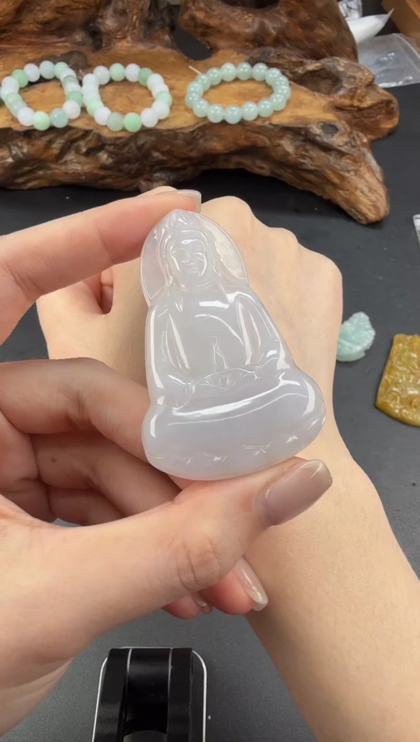 吊坠(不含链)未镶嵌翡翠翡翠饰品-154