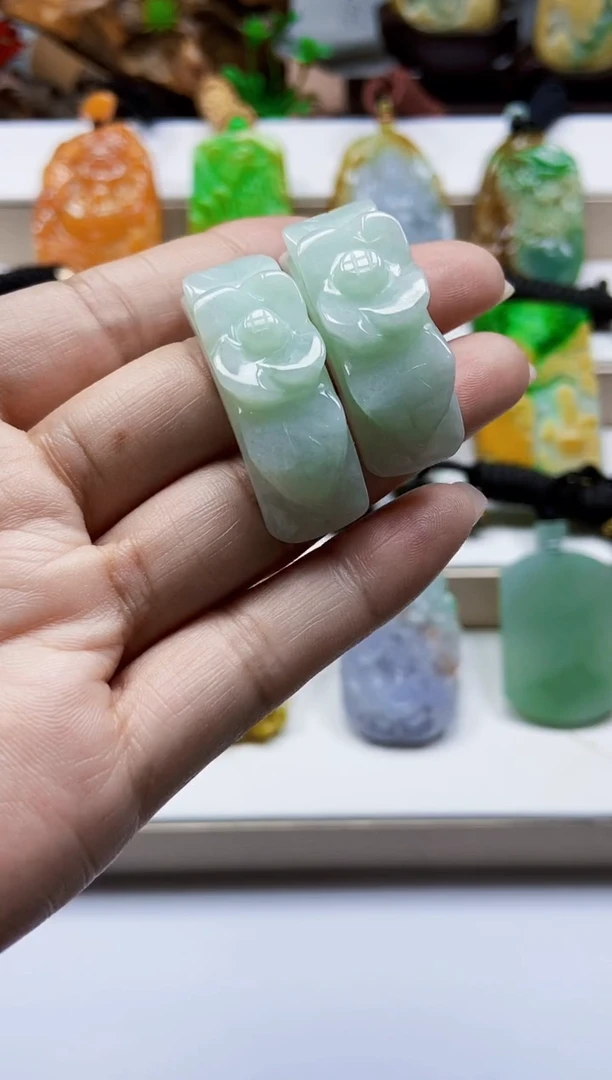 颈饰未镶嵌翡翠翡翠A货多样发