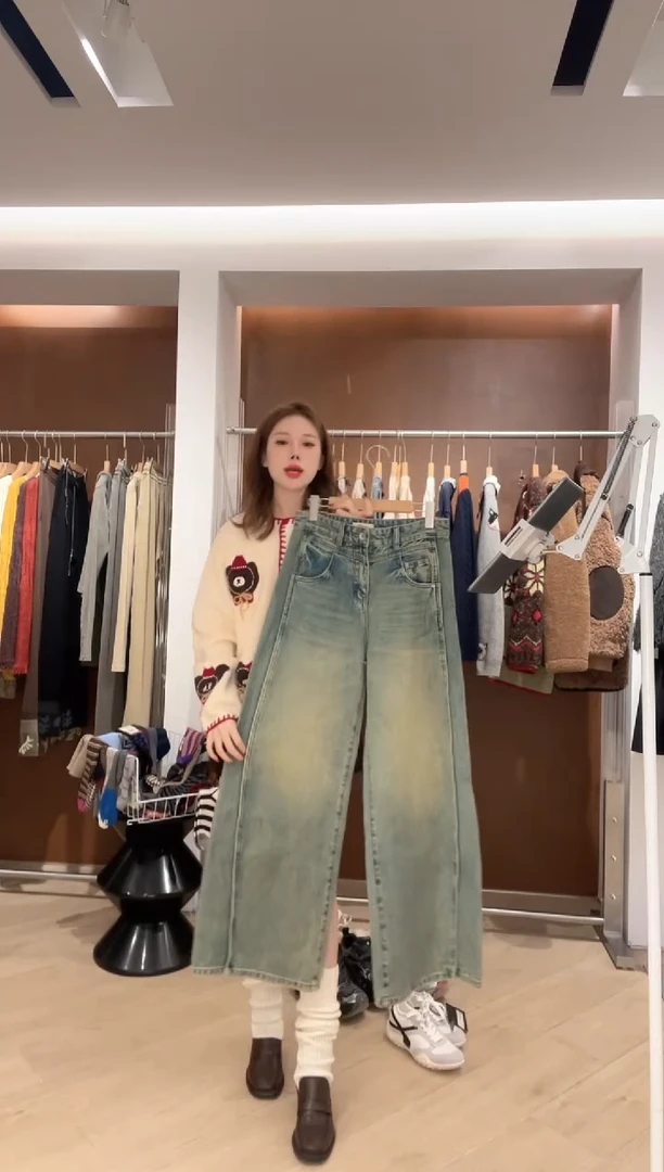 特价断码 manzanilla m码牛仔裤 1090