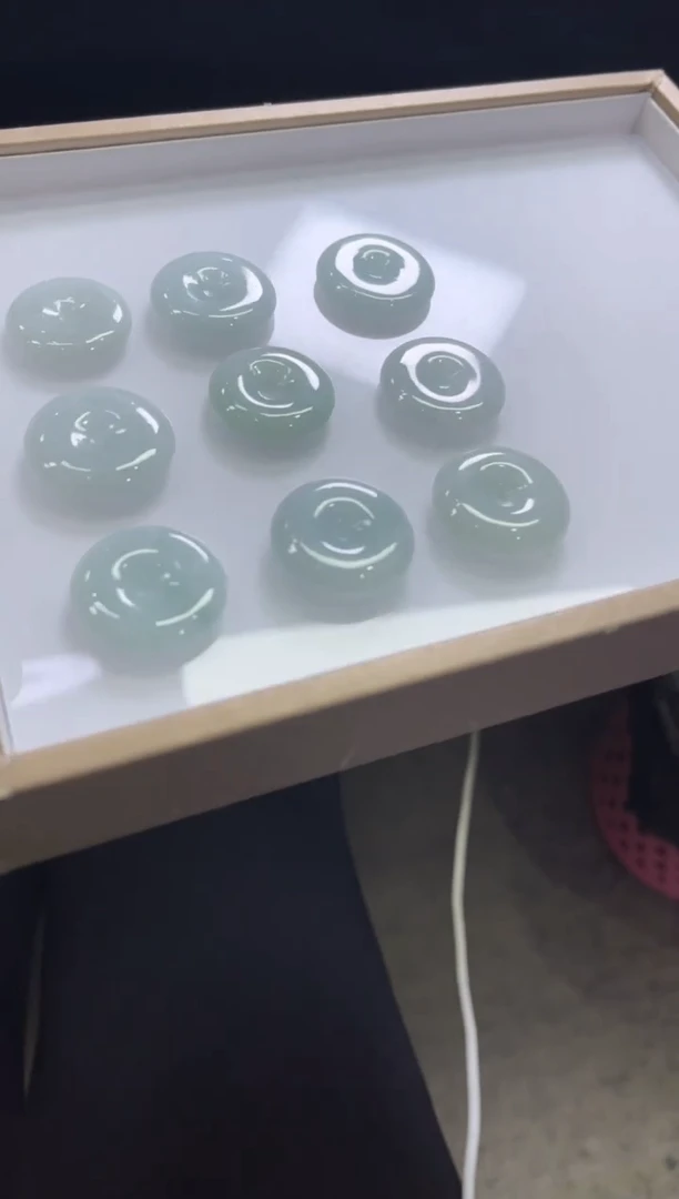 颈饰未镶嵌翡翠V475/多样性发一件/配绳子