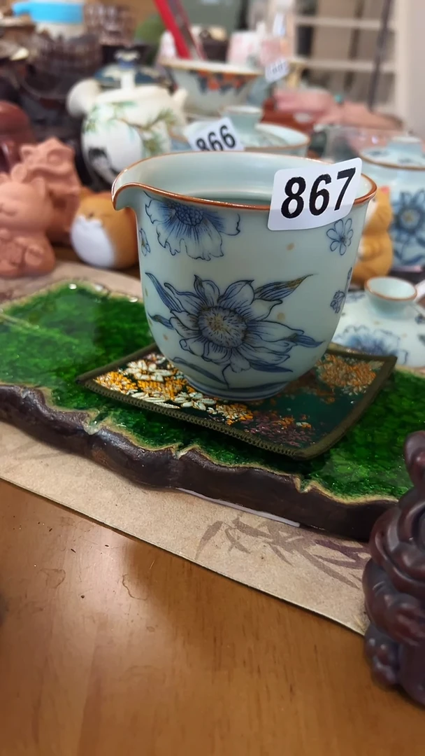 【茶瓷物语】太阳花高宝瓶867