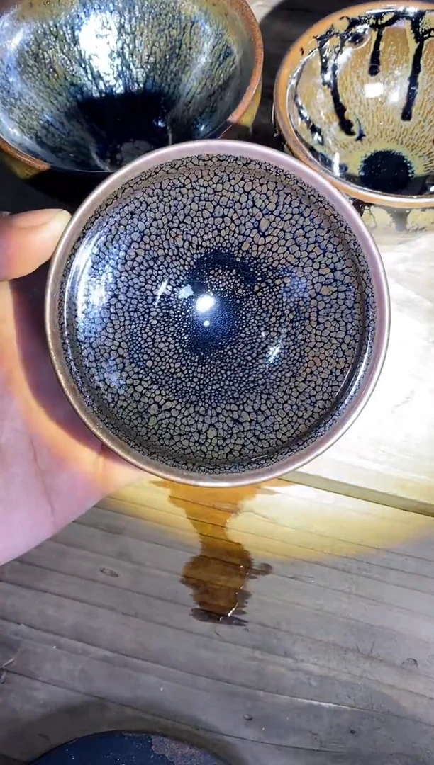 茶盏建窑建盏茶器485