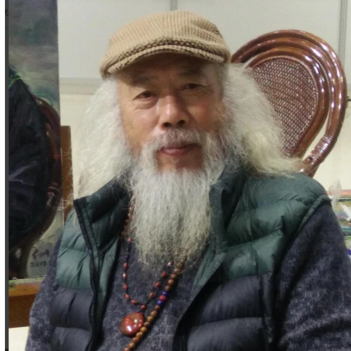 鹤勇传奇/辛崇华/国画作品/S13015