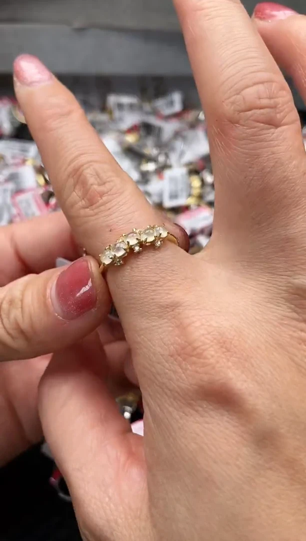 【闪购商品】翡翠戒指银S925镶嵌2222222    2