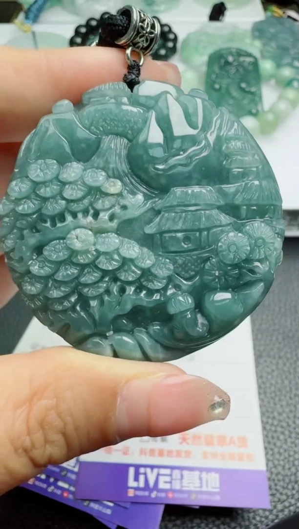 【闪购商品】翡翠颈饰未镶嵌11111111111