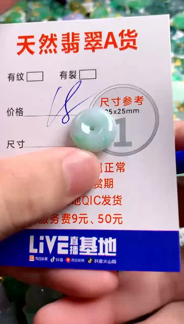 翡翠未镶嵌颈饰24000174