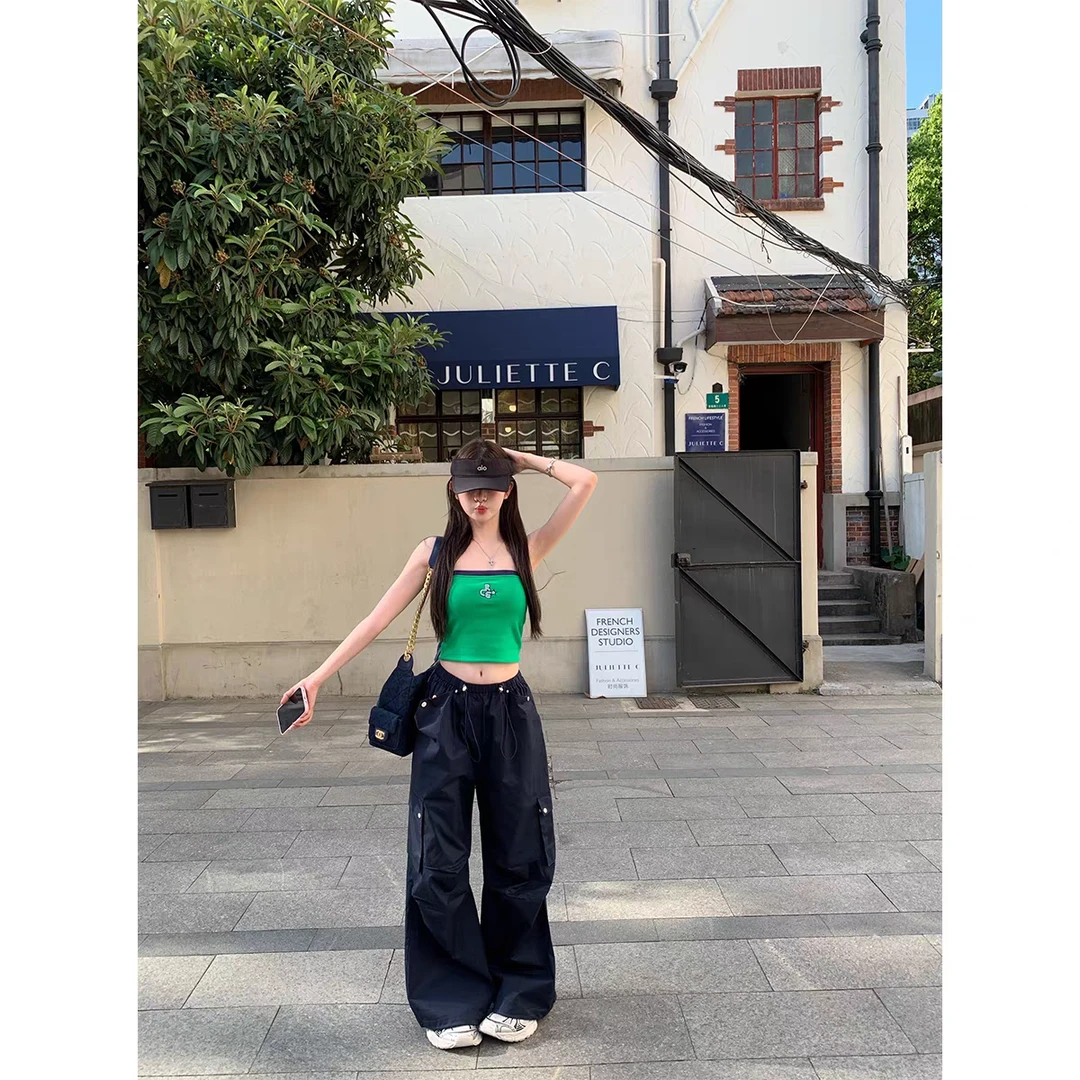 2025夏季新款时尚打底抹胸上衣气质显瘦洋气休闲百搭性感辣妹外穿