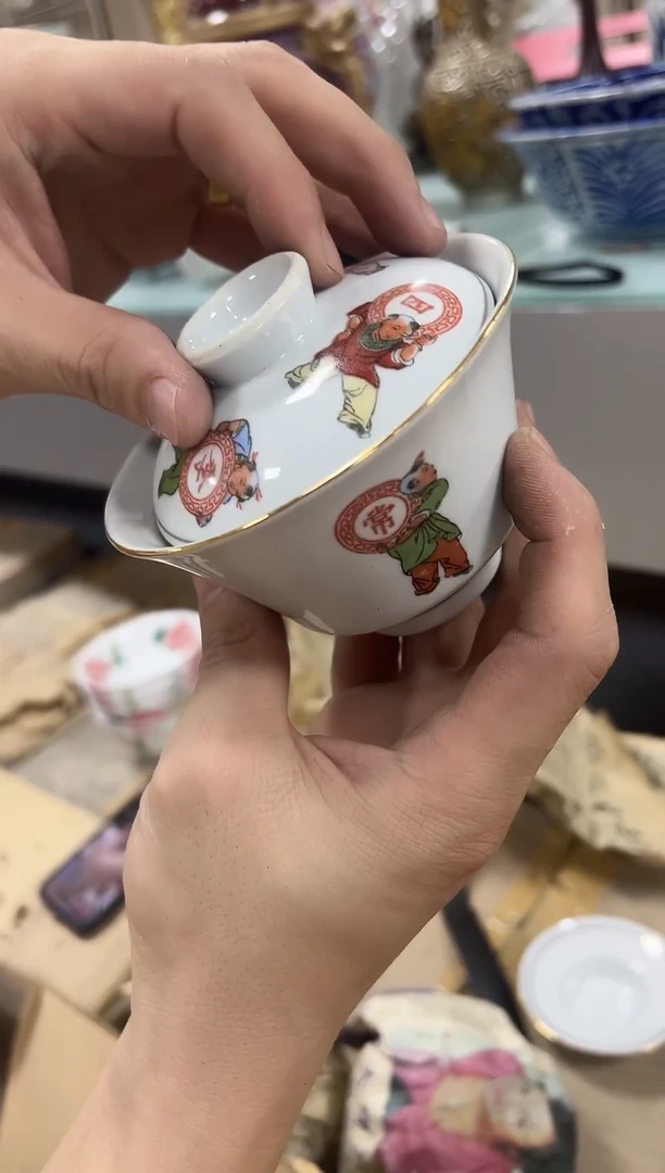 摆件景德镇近代陶瓷B14